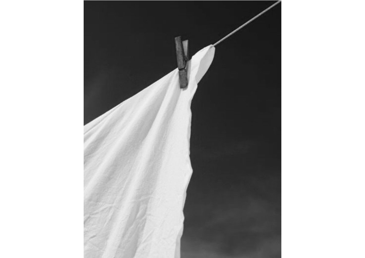 student photo of a clothesline