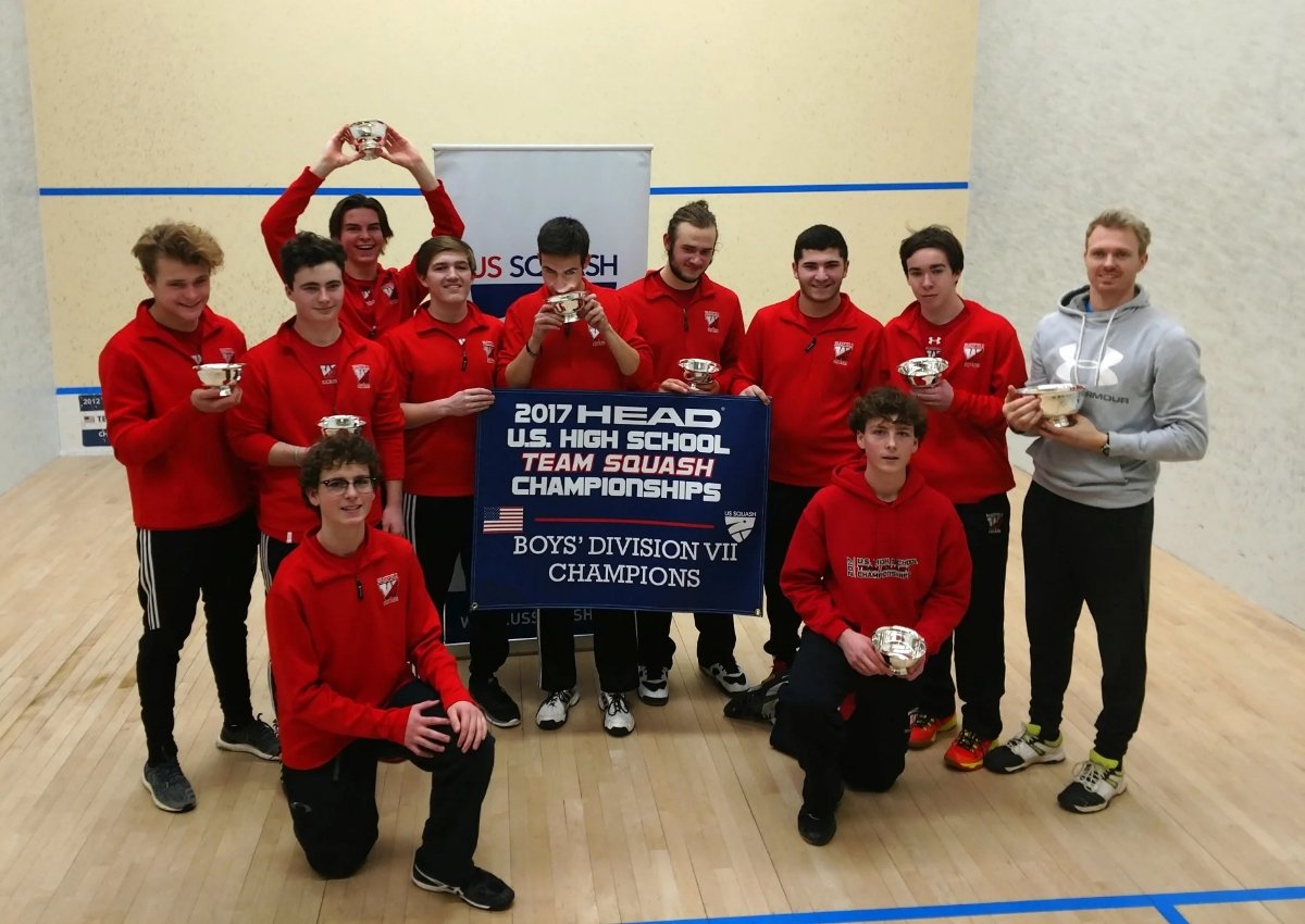 2017 champion squash team