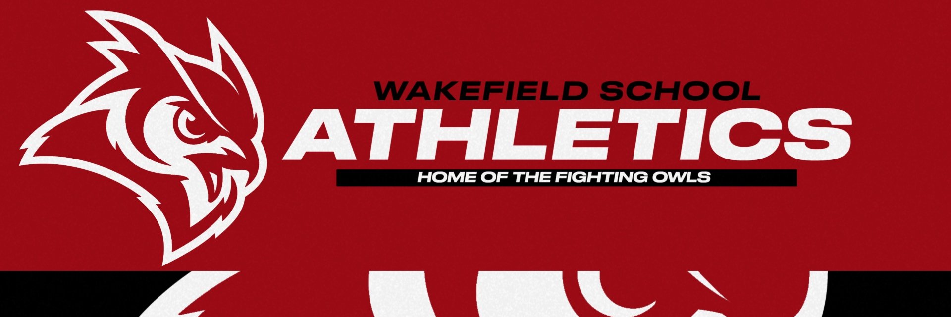 Wakefield School Athletics: Home of the Fighting Owls banner